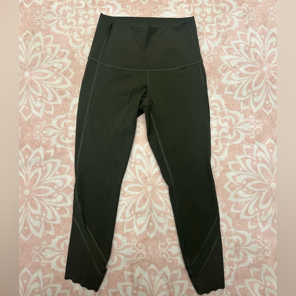 lululemon athletica Dark Green Leggings